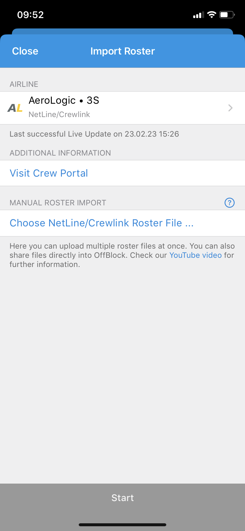 Netline Crewlink Roster Import – OffBlock